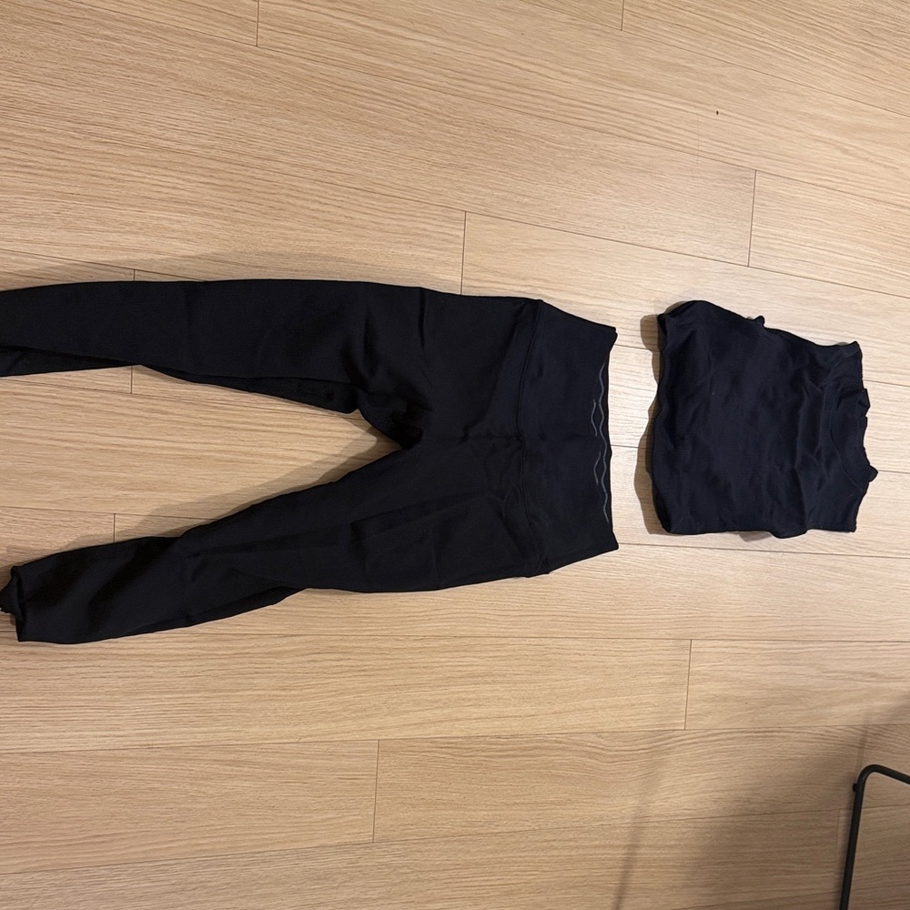 Spiritual Gangster Black Leggings Set